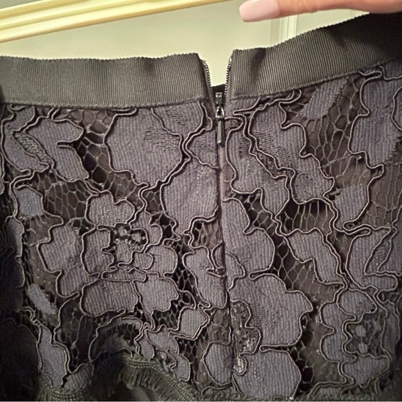 Black Alexis Lace Skirt - Picture 2 of 3